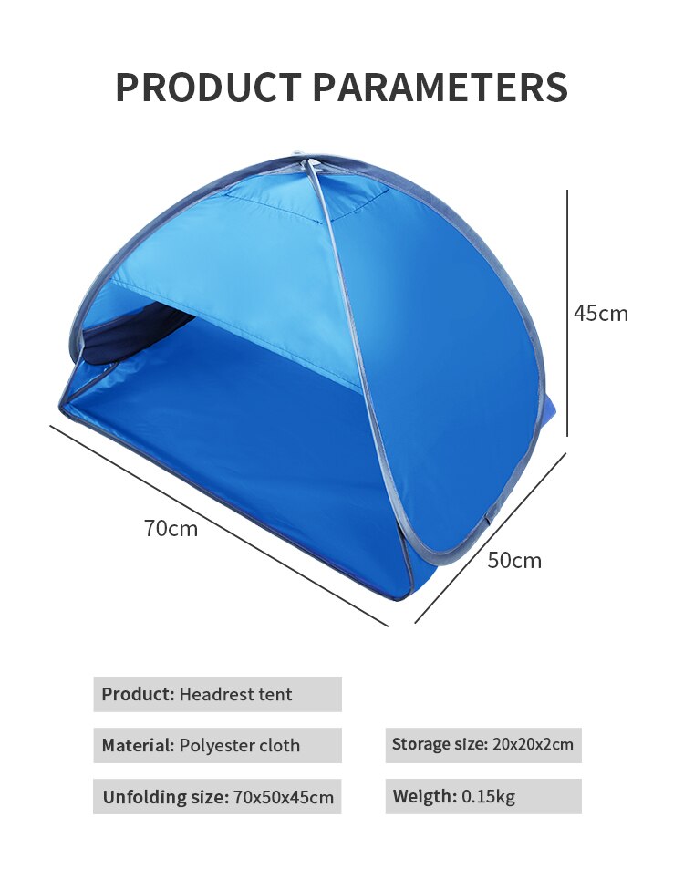 Cheap Goat Tents Inflatable Pad Set Tent Sunbathing Protection Tent Loungers For Beaches Tent Beach Tents 